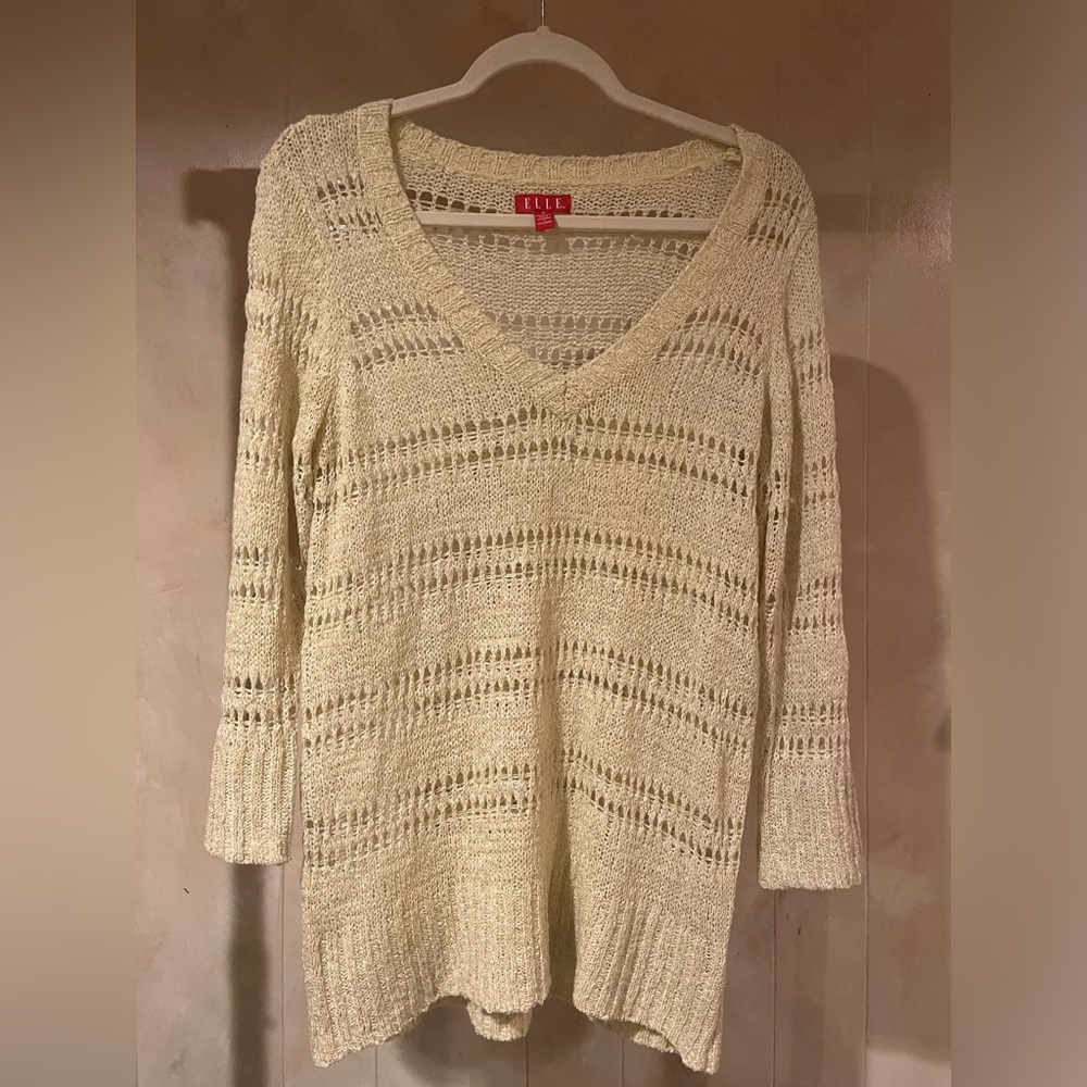 Yellow Knit Sweater